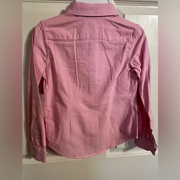 Ralph Lauren Girl Pink Long Sleeve Polo NEW!! - Picture 6 of 6